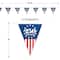Beistle 9" x 10.75ft. Semiquincentennial Pennant Banner